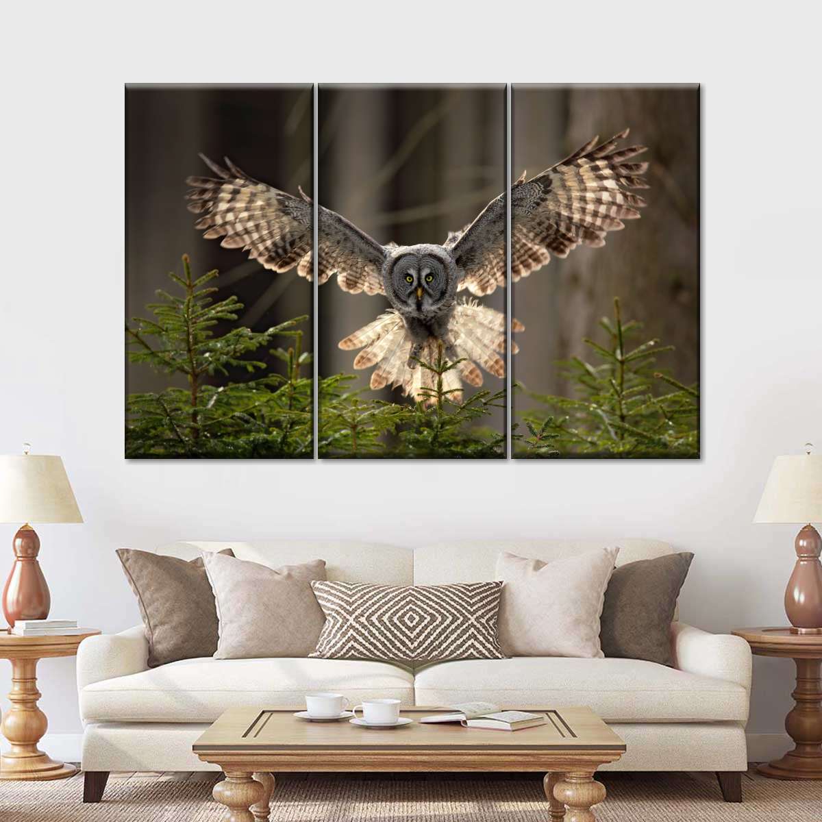 Flying Owl Wall Art