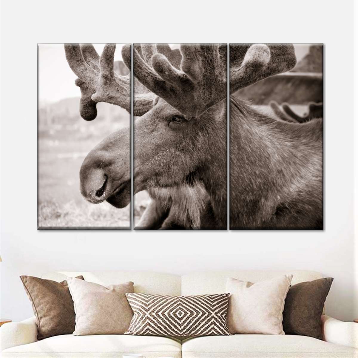 Moose Head Wall Art