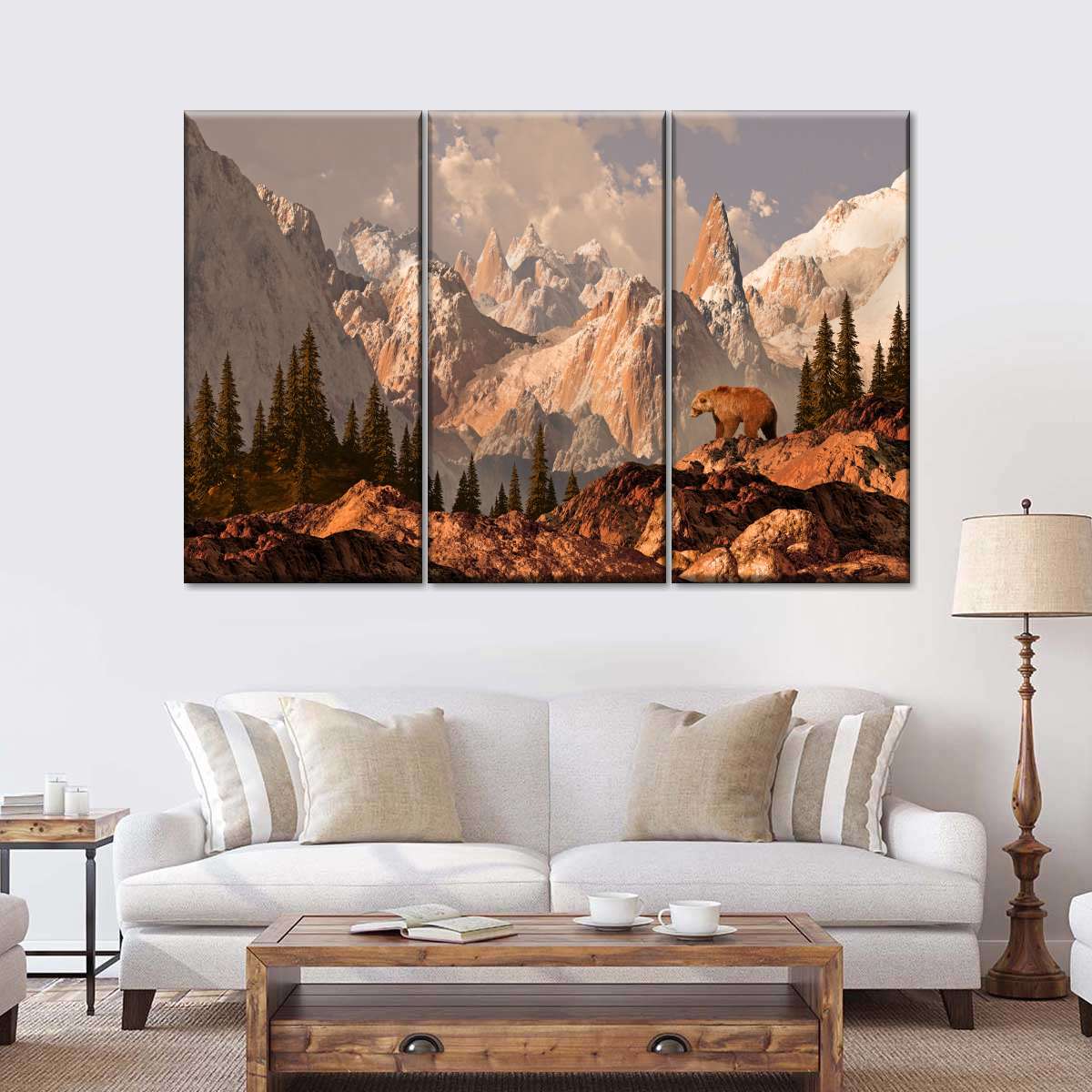 Rocky Mountain Bear Wall Art