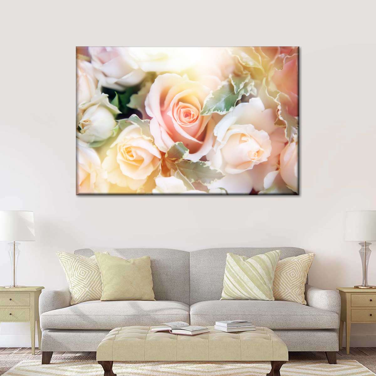 Roses In Bloom Wall Art