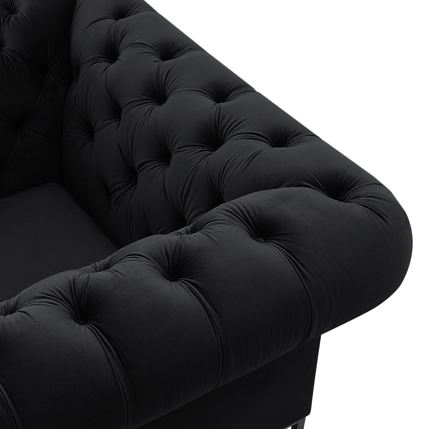 Carolyn Button Tufted Club Chair