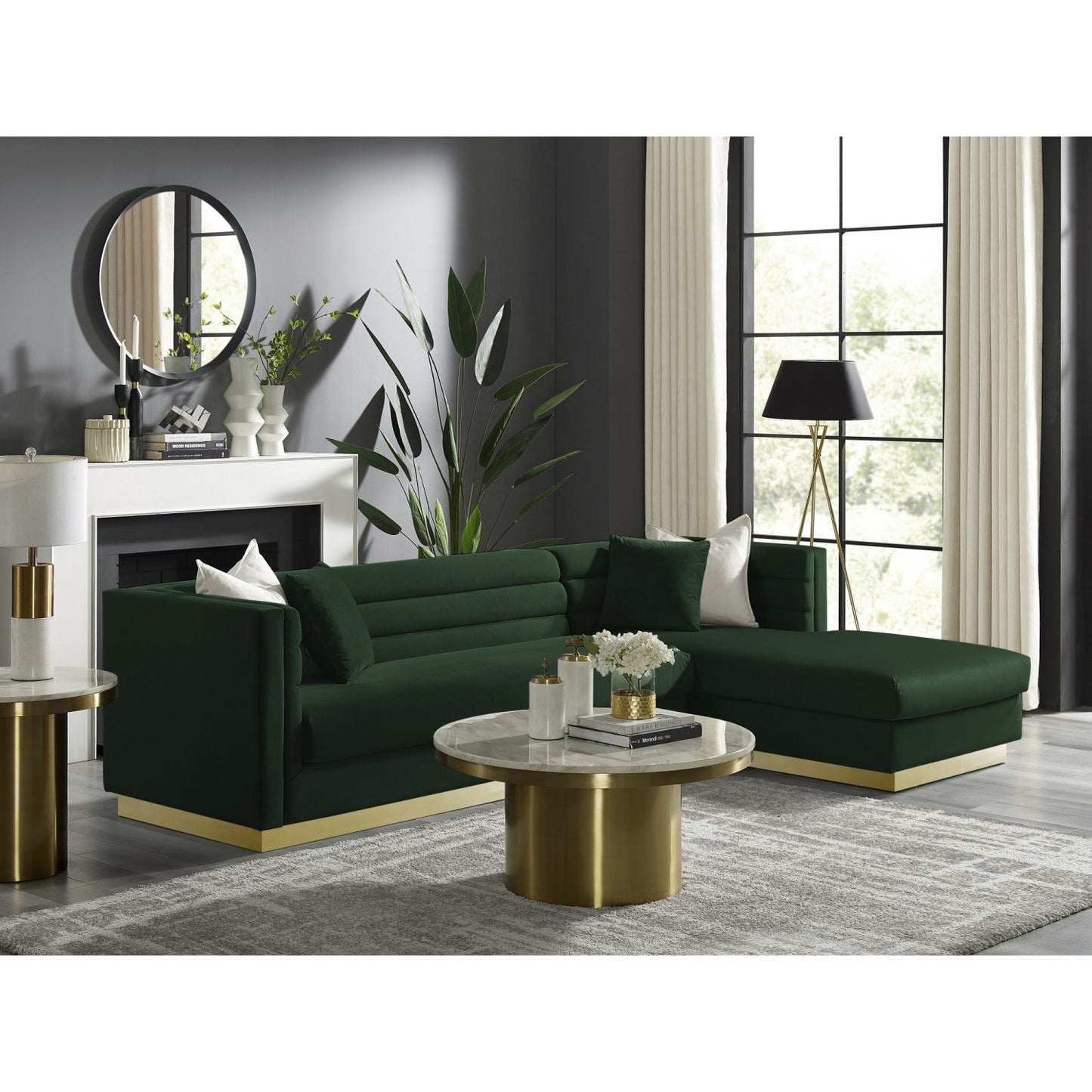 Anniston Chaise Sectional Sofa