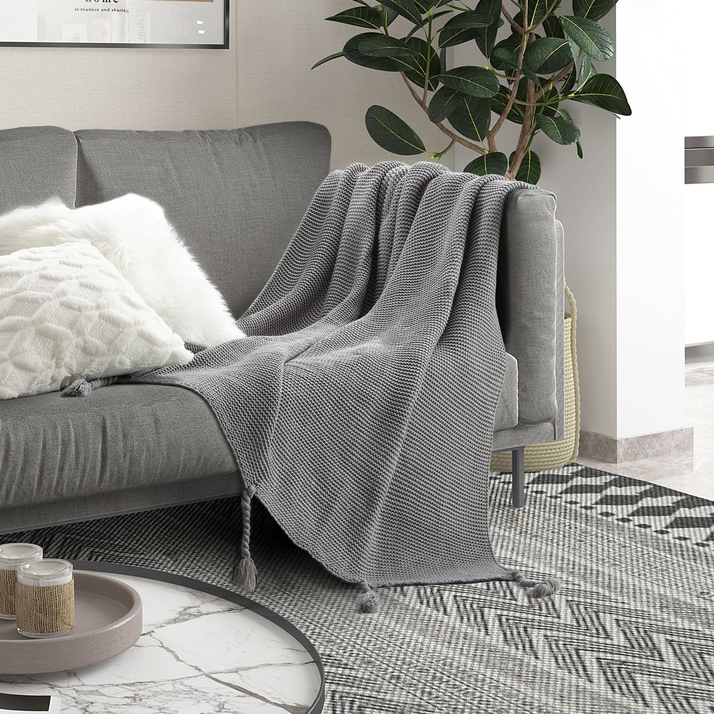 Marina Wool-like Throw