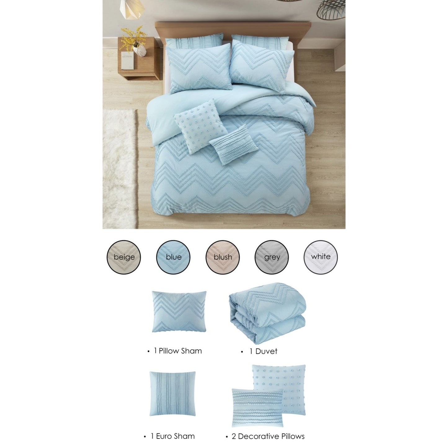 Taya Duvet Set