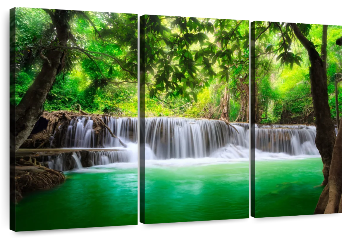 Huay Mae Khamin Waterfall Wall Art