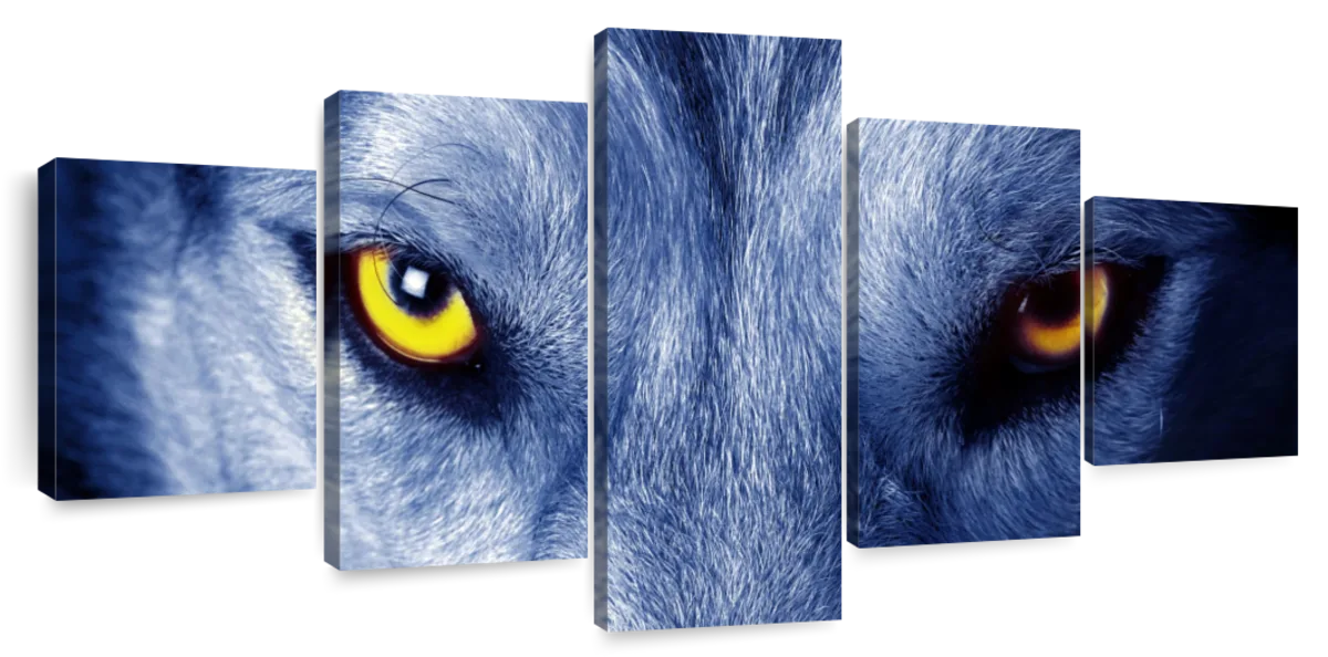 Mystic Wolf Eyes Wall Art