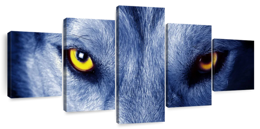 Mystic Wolf Eyes Wall Art