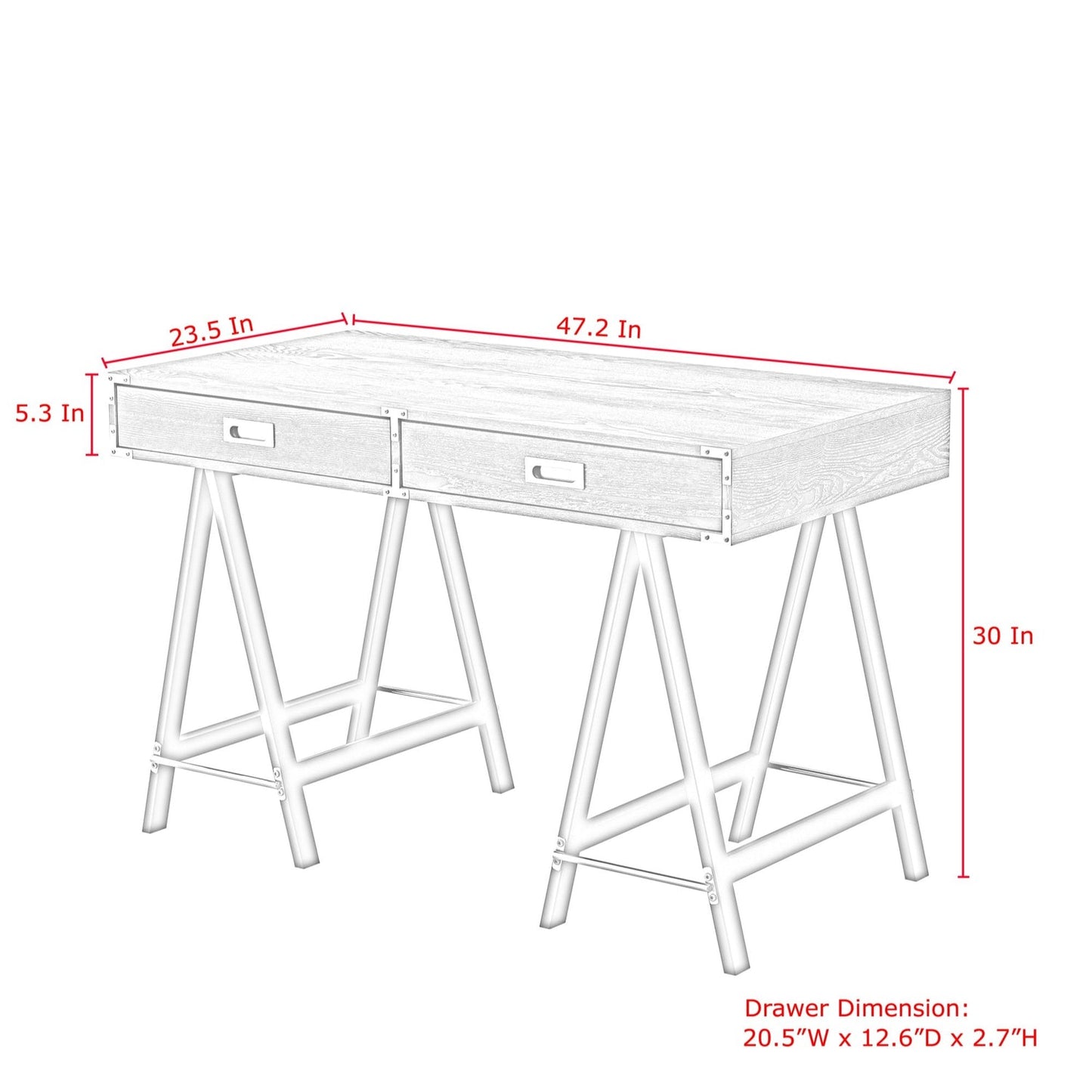 Asha Writing Desk