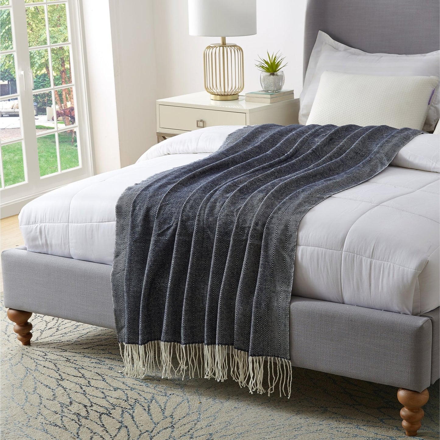 Aliana Faux Cashmere Throw