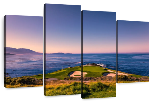 Pebble Beach Blue Sky Wall Art