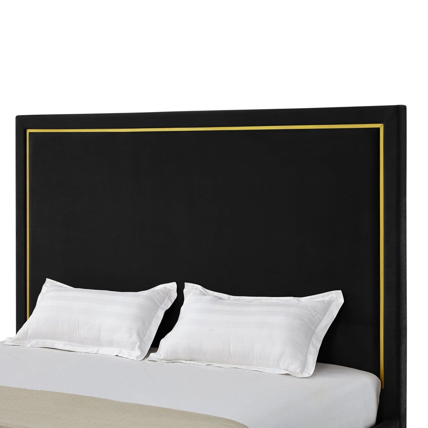 Addalyn Velvet Platform Bed