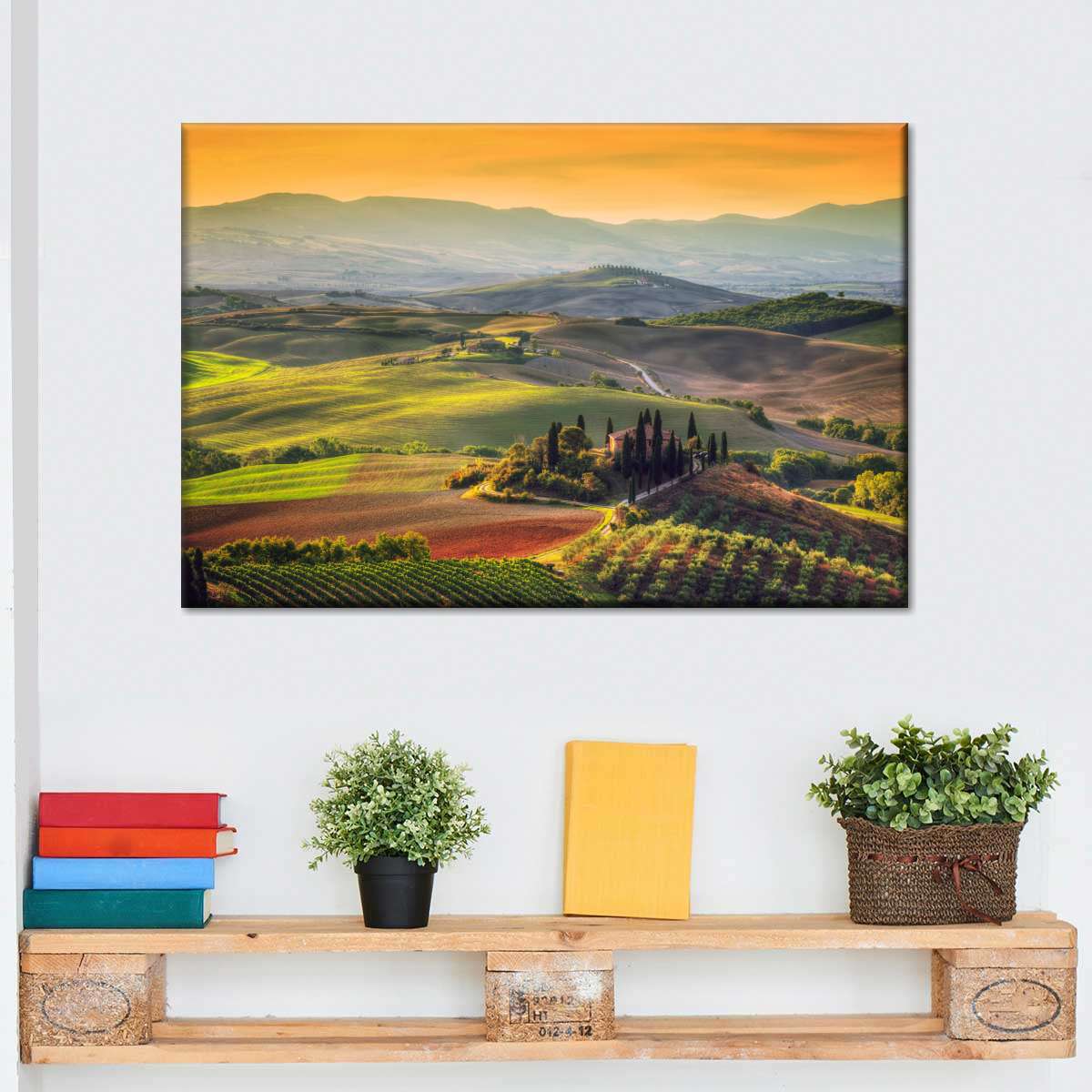 Tuscany At Dawn Wall Art