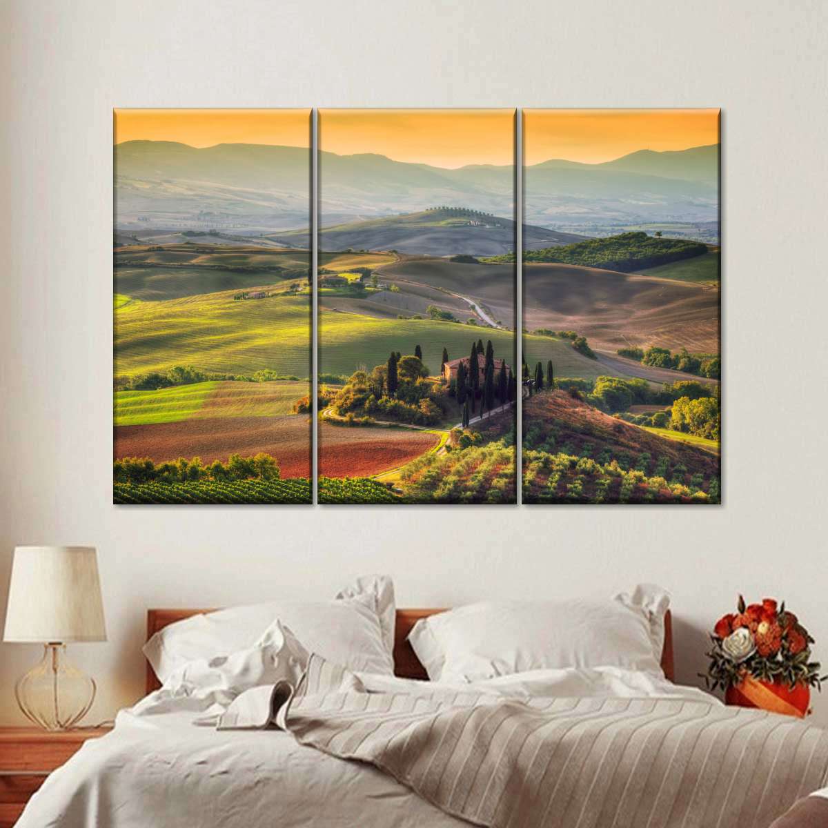 Tuscany At Dawn Wall Art