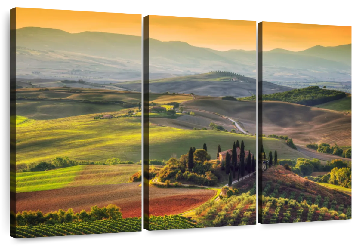 Tuscany At Dawn Wall Art