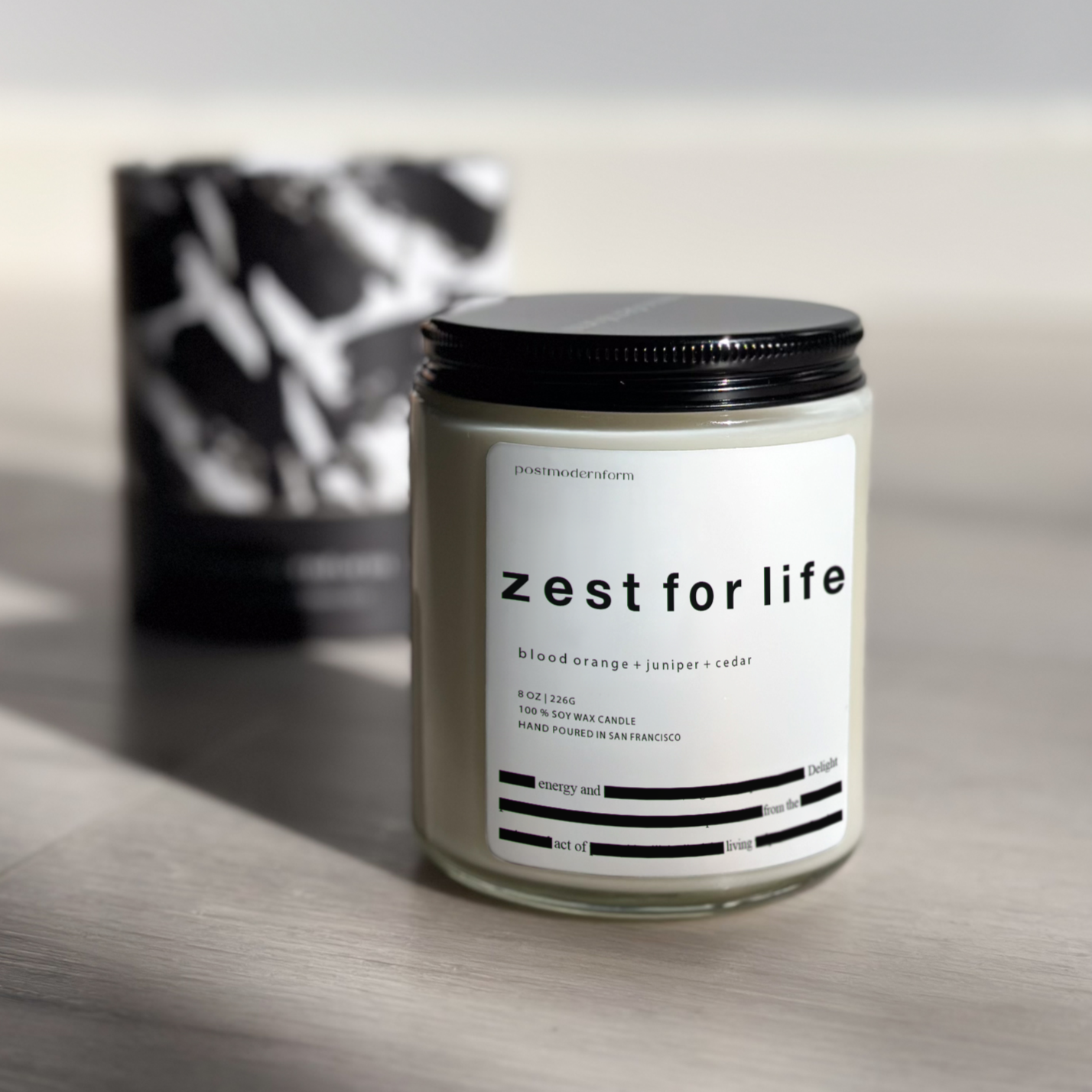 Postmodernform Zest for Life Candle