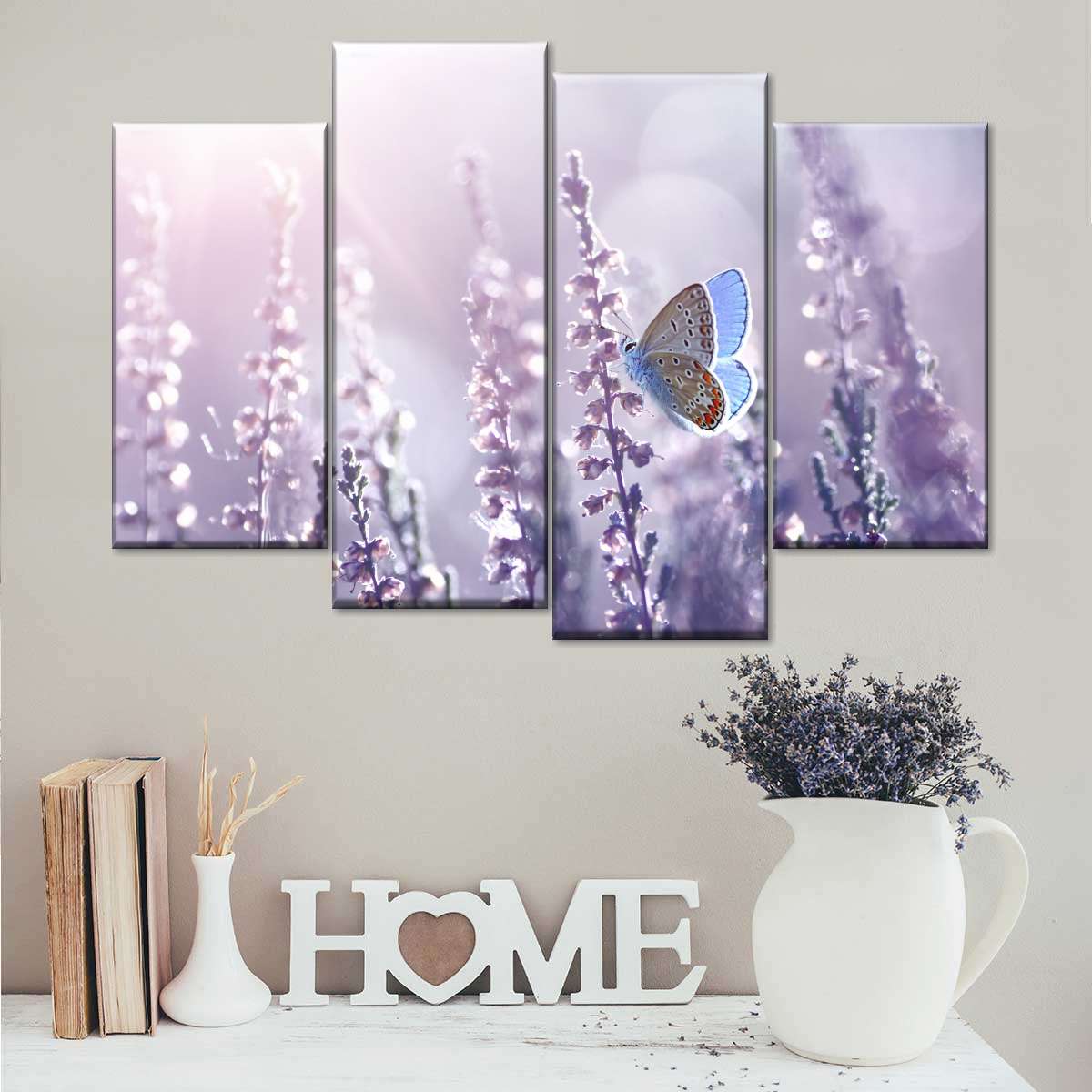 Lavender Flower Wall Art