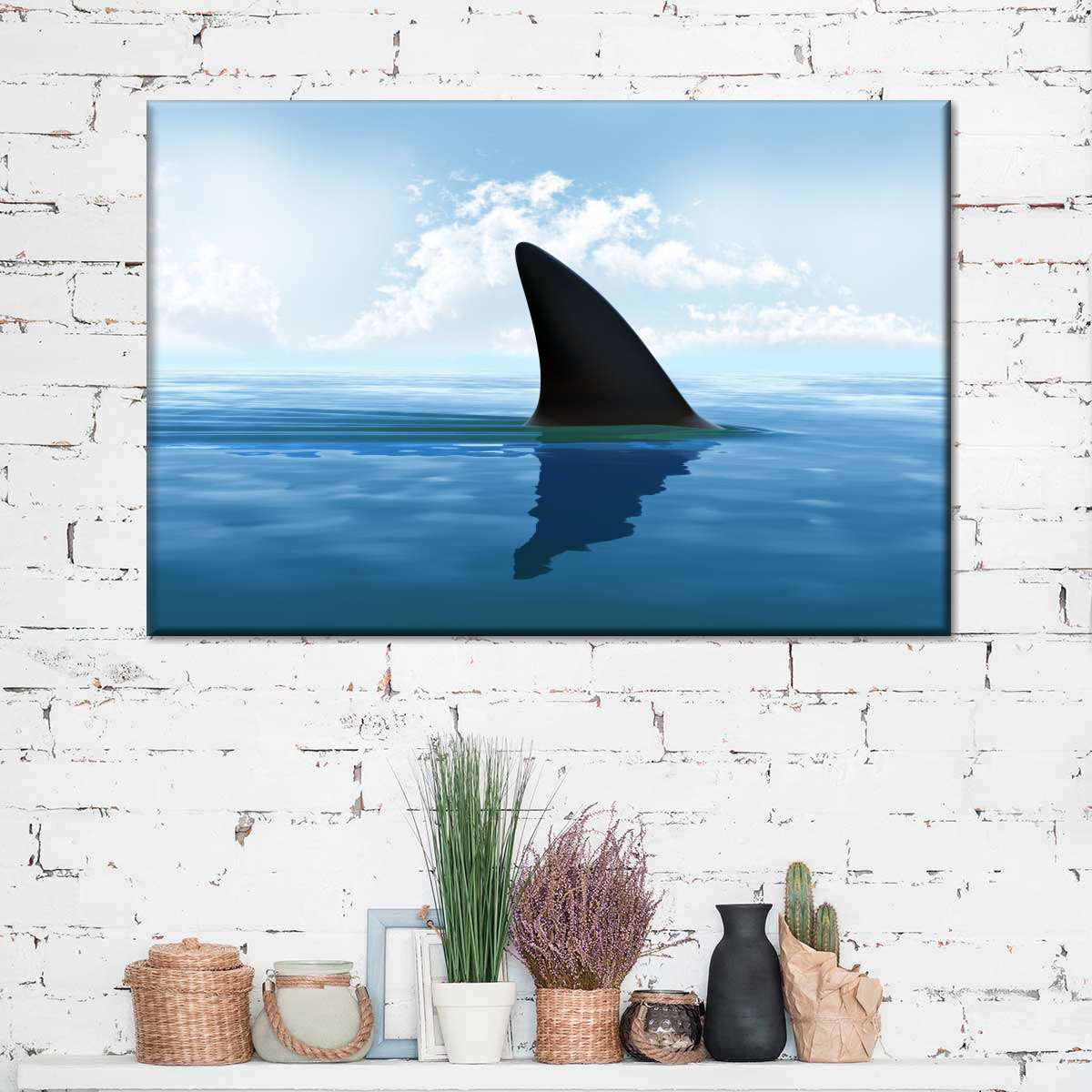 Shark Fin Wall Art