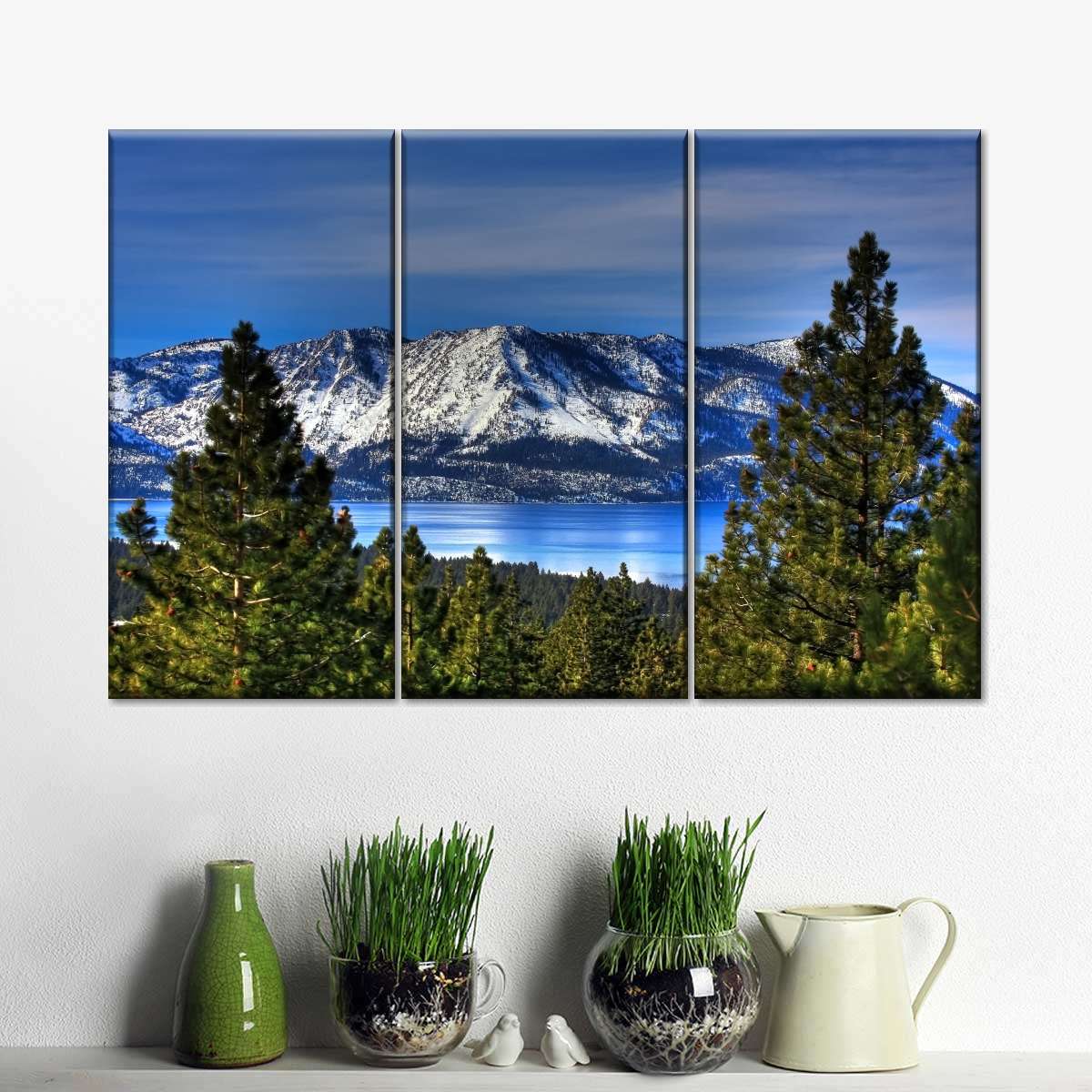 Lake Tahoe Sierra Mountains Wall Art