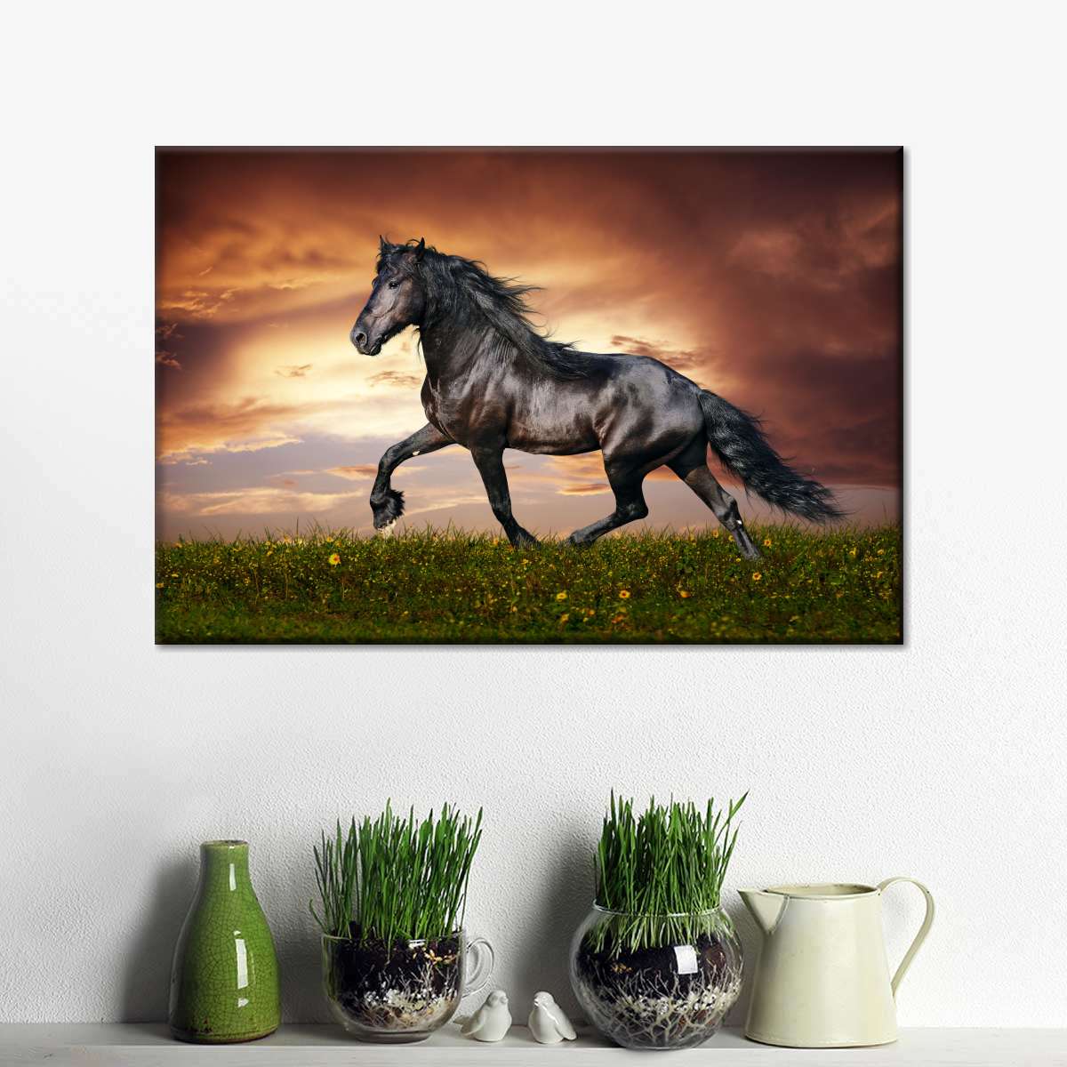 Baroque Horse Wall Art