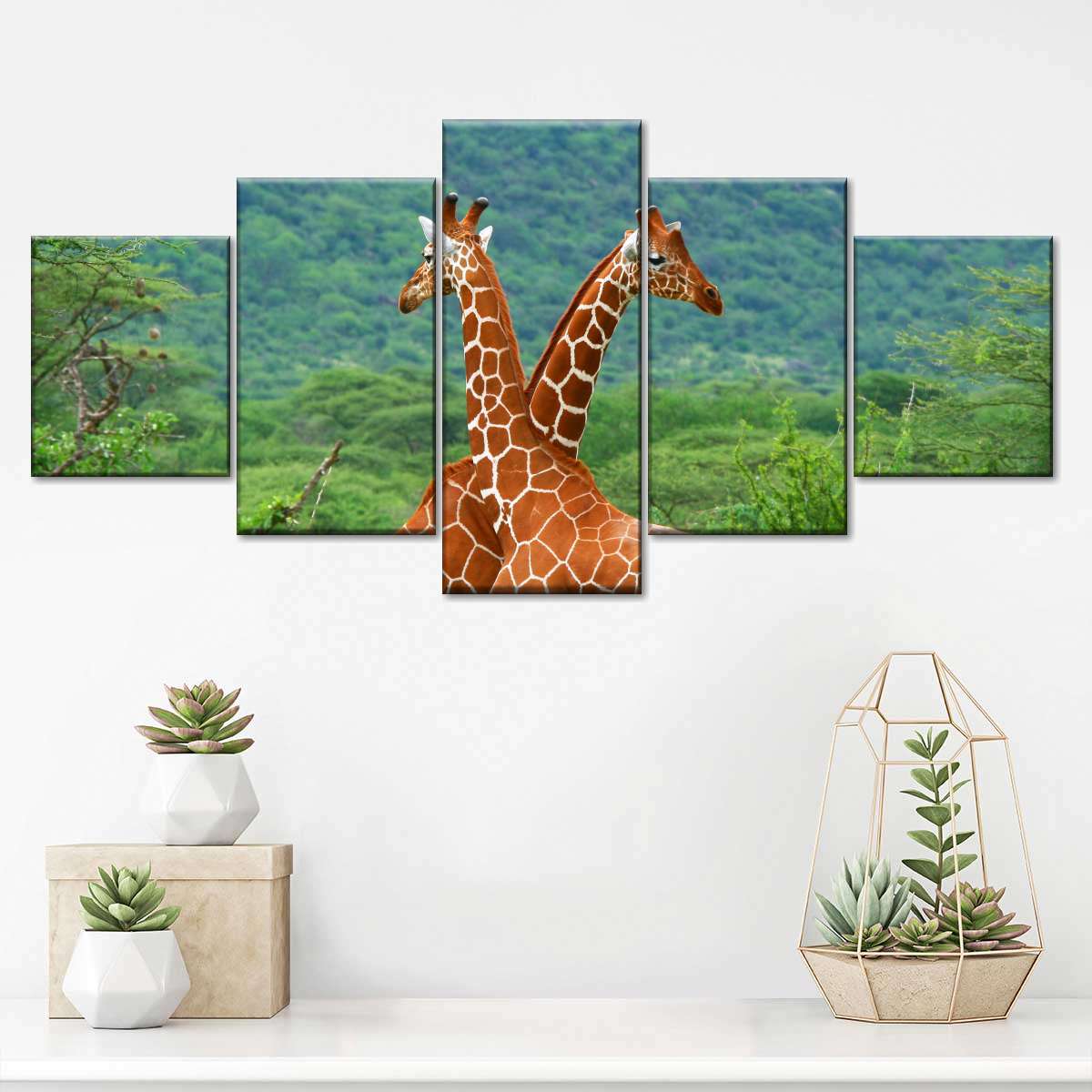 Giraffe Love Wall Art