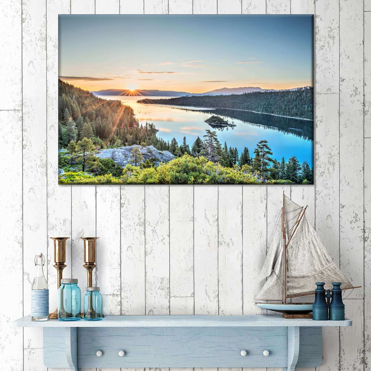 Emerald Bay Of Lake Tahoe Wall Art