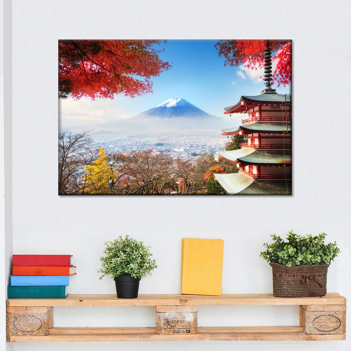 Autumn Mount Fuji Wall Art