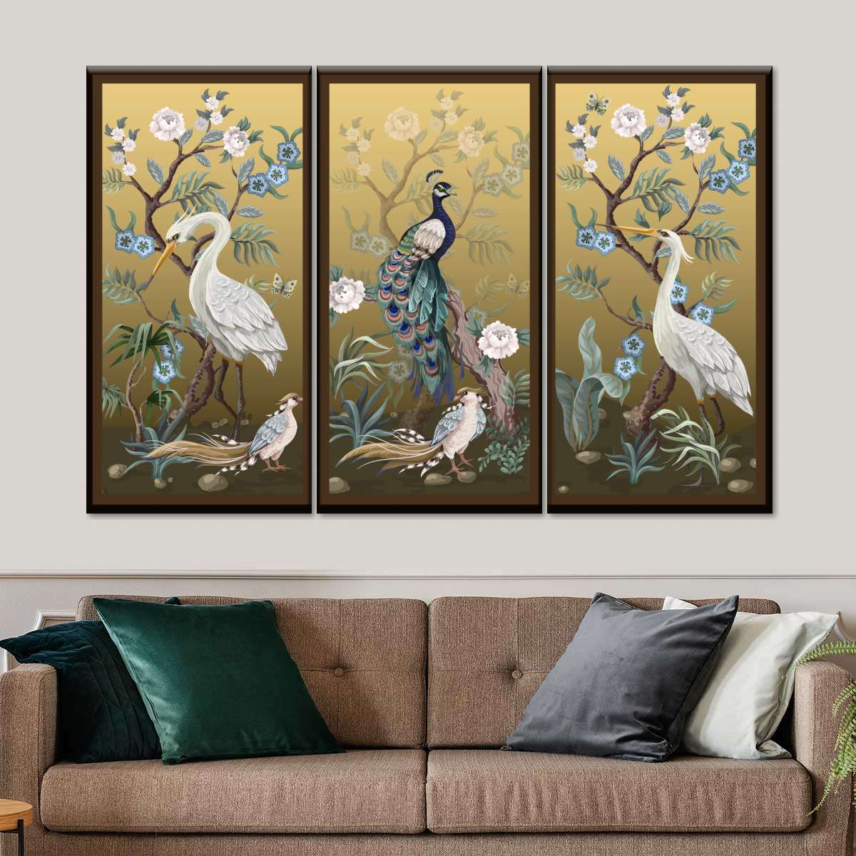 Elegant Birds Wall Art