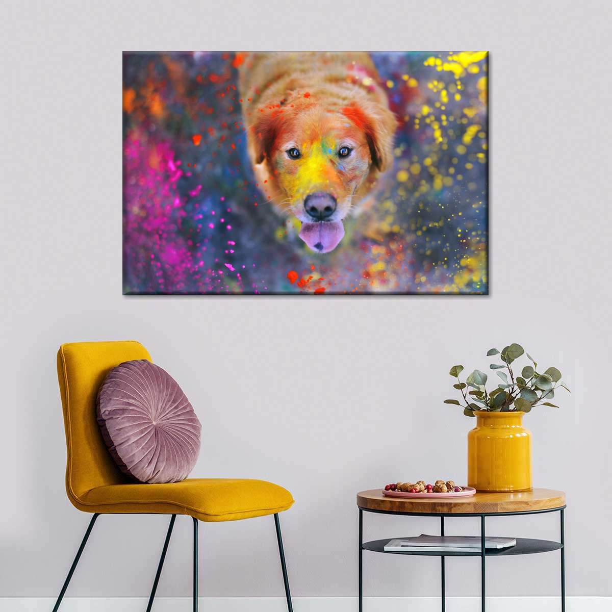 Colorful Labrador Wall Art