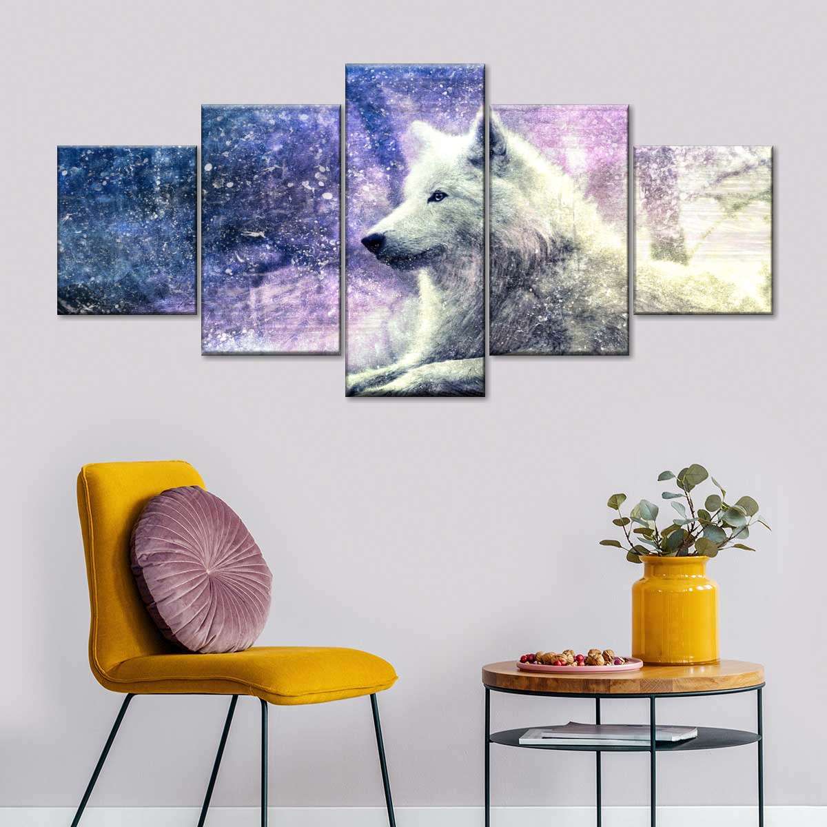 White Wolf Wall Art