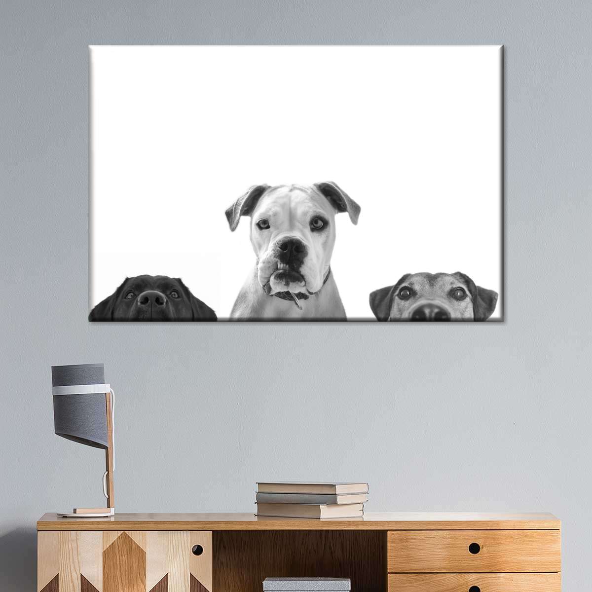 Curious Dogs Wall Art