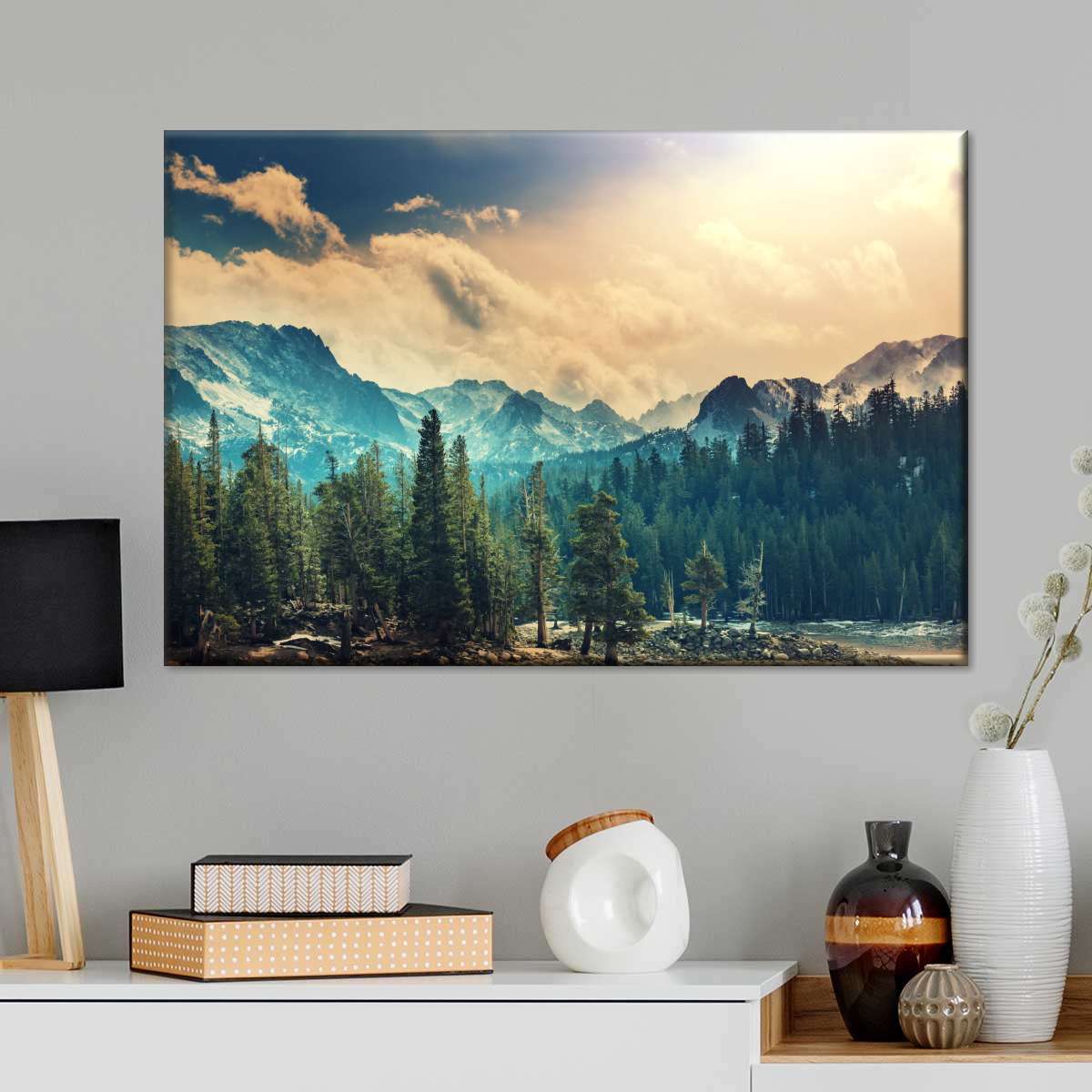 Sierra Nevada Mountainscape Wall Art