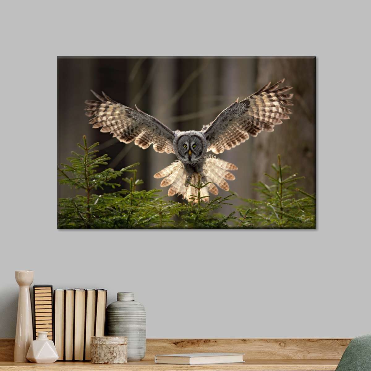 Flying Owl Wall Art