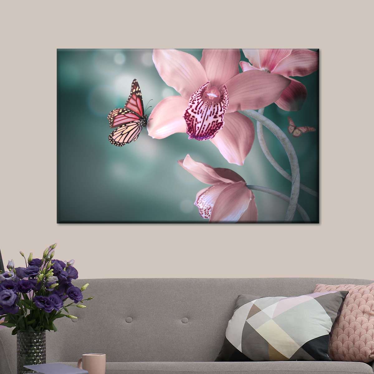 Butterfly Orchid Wall Art