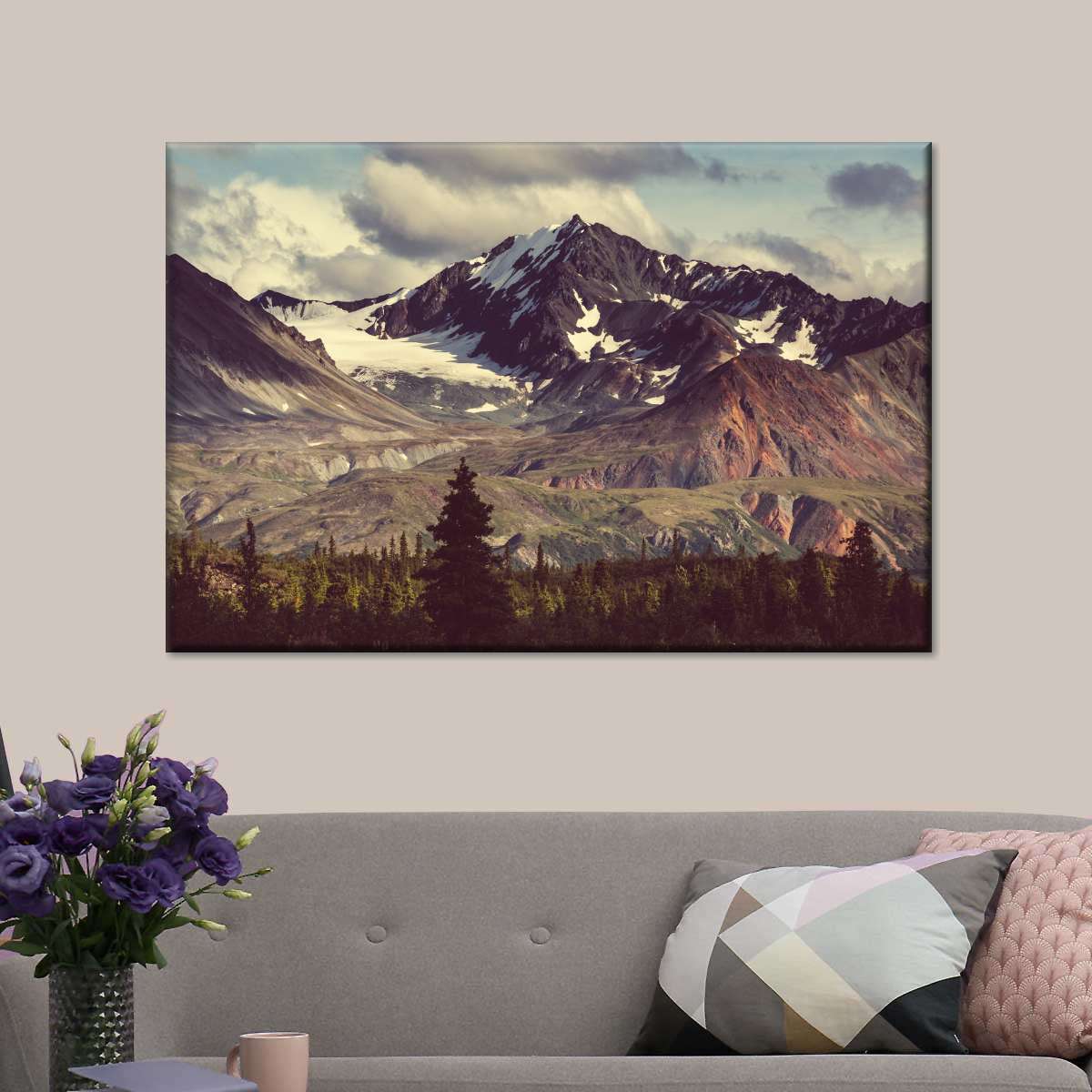 Alaskan Mountains Wall Art