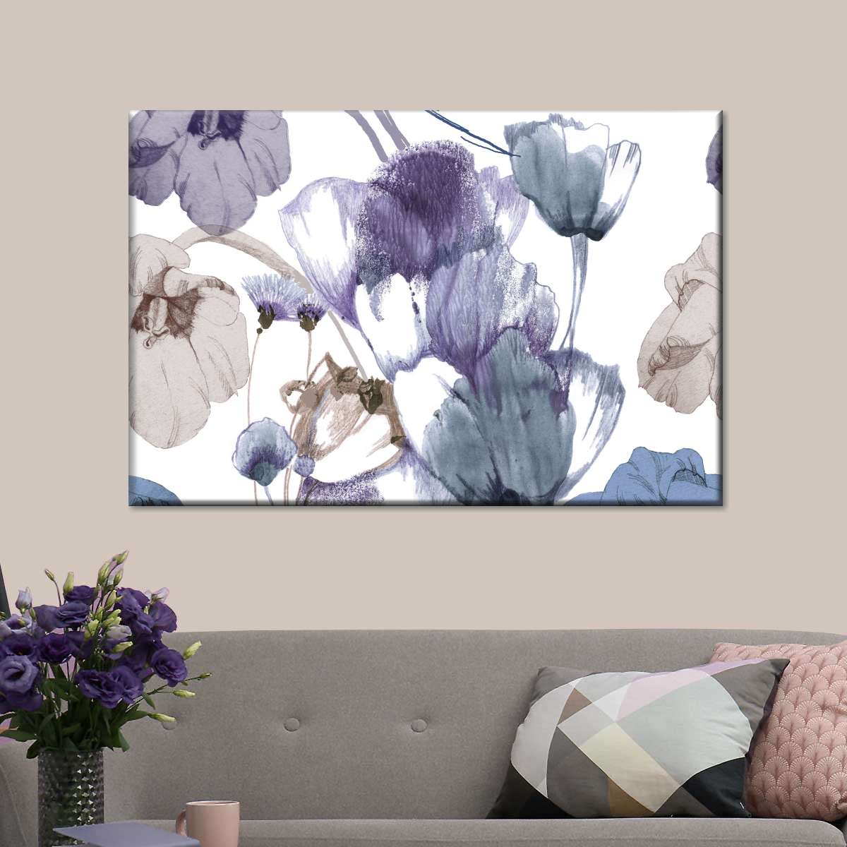 Textured Tulips Wall Art