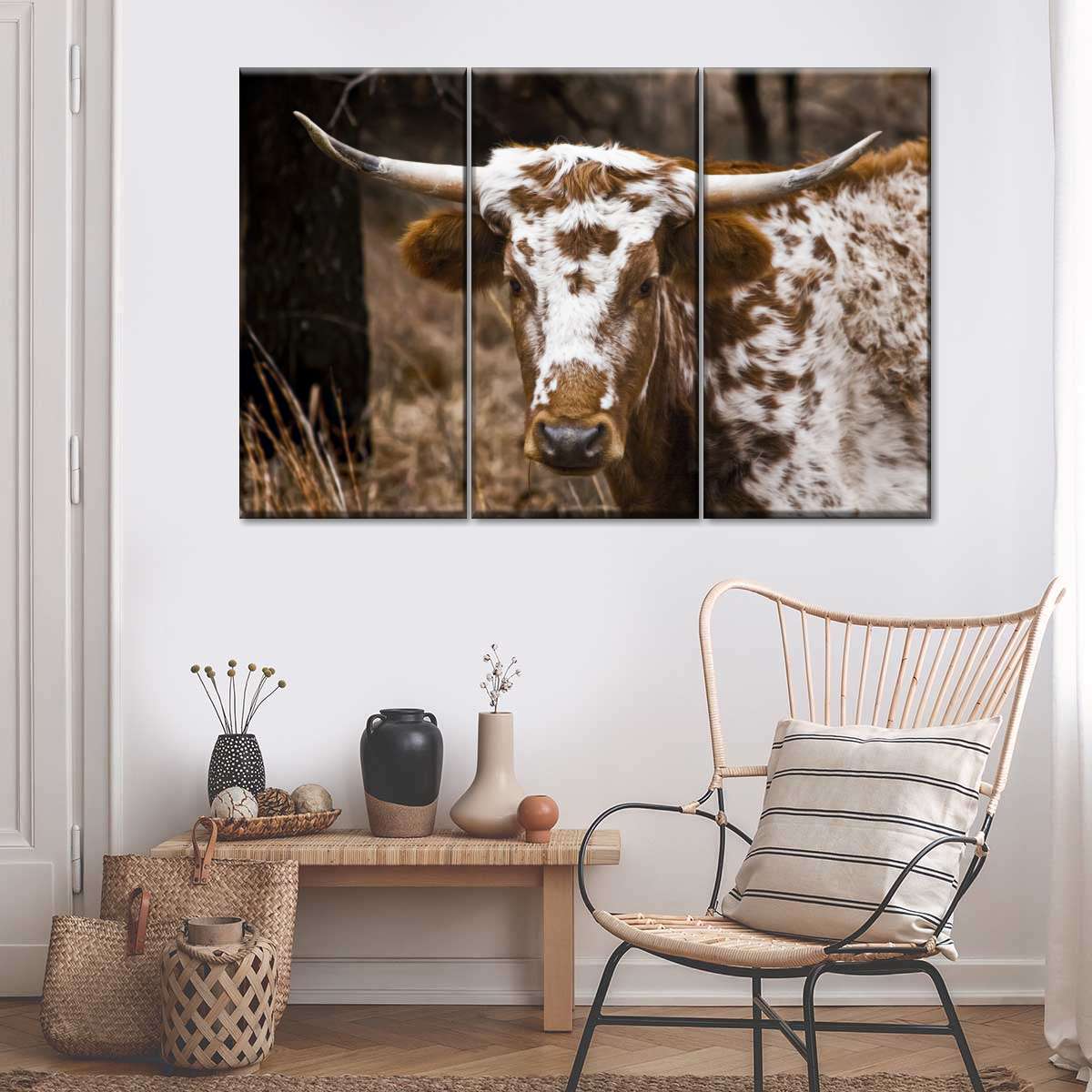 Longhorn Bull Wall Art