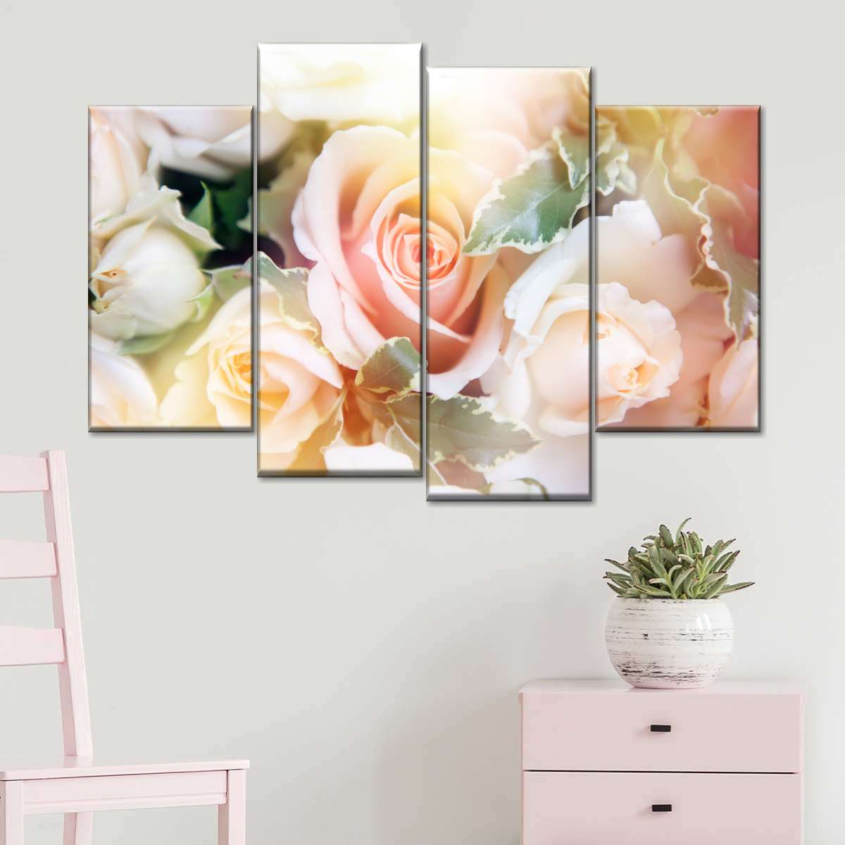 Roses In Bloom Wall Art