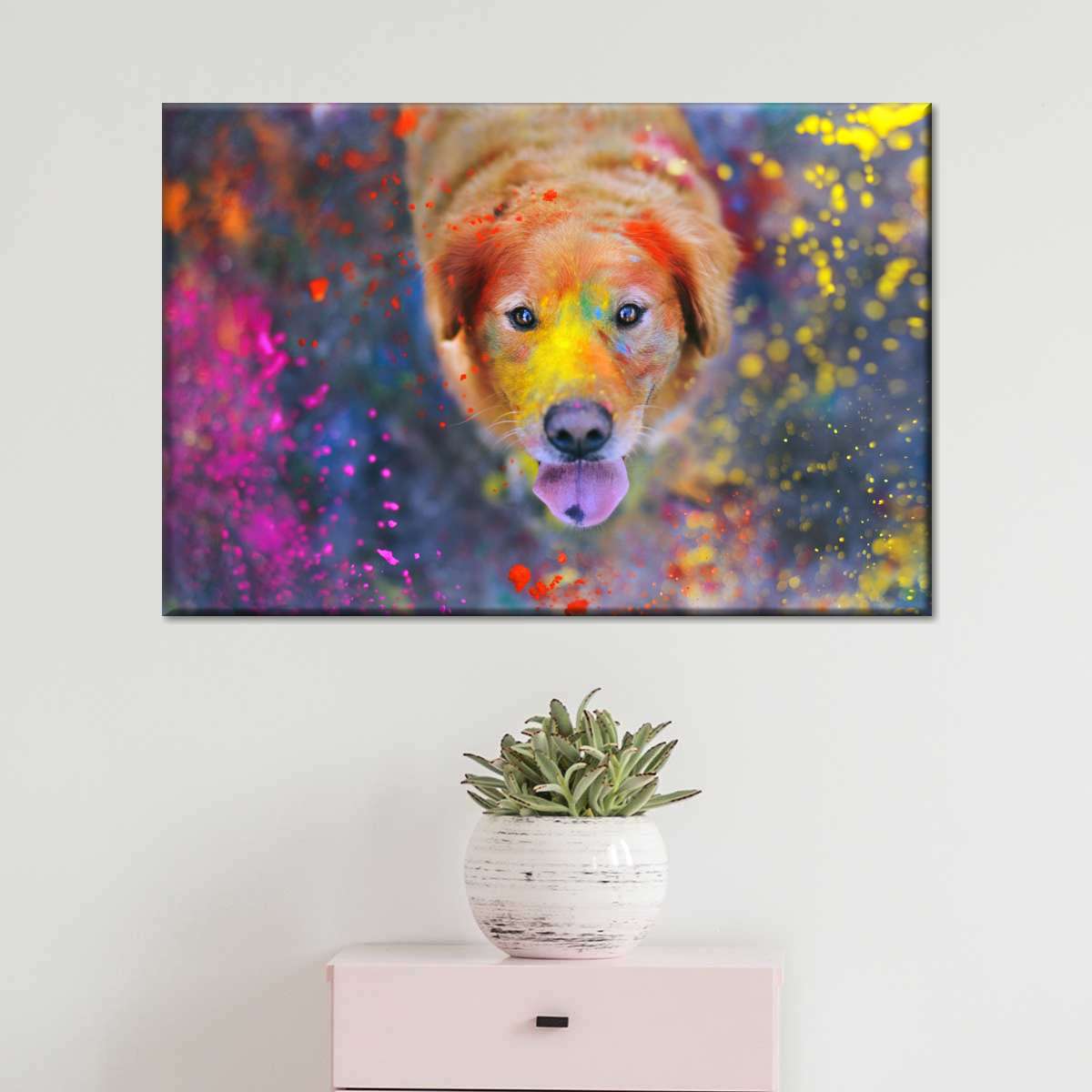 Colorful Labrador Wall Art